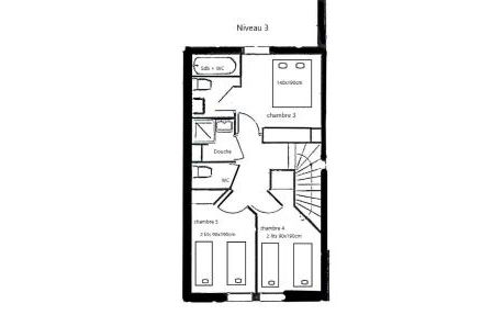 Les Chalets Des Praz - CHALET LES PRAZ N°112 - PLAGNE VILLAGES - classé 3 - CHPRA112 MAE-1254 - Foto 6