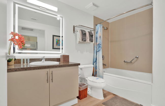 Beautiful Blue Gold Studio Ocean View - Foto 29