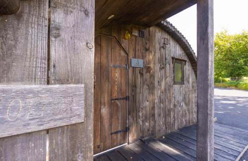 Pod3 - Powys River Pods - Pet Friendly Glamping Pod Builth Wells Powys Wales - Foto 28