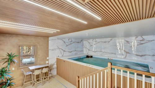 Lux Retreat with Indoor Swim Spa Game Lounge Theater Hot Tub Sauna - Foto 2