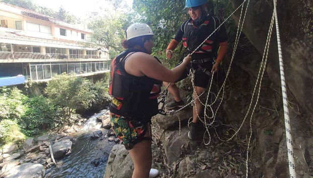 Colocando los arneses