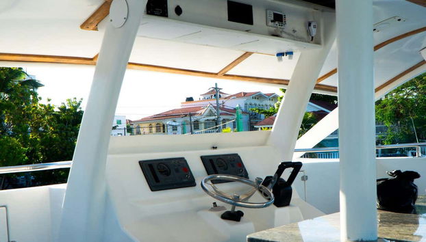 See the catamaran you'll sail in