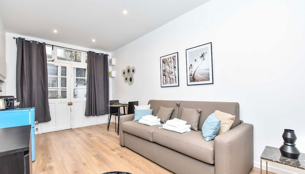 Authentic Studio - 2P - Porte Saint-denis - Foto 2, Zona de estar