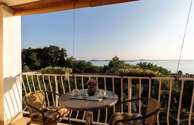 Apartments Belenum - Double Room With Balcony and Sea View - Foto 15