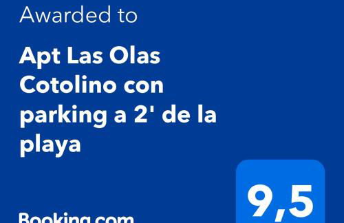 Apt Las Olas Cotolino con parking a 2' de la playa - Foto 2