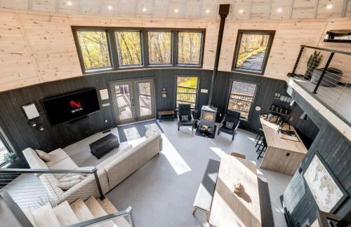 Skyline Yurt: Hot Tub~Wood Stove~WiFi~EVcharger - Foto 42