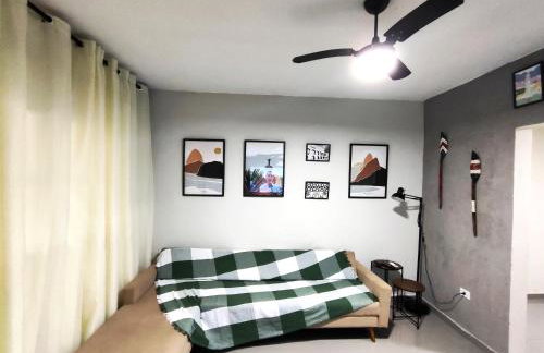 Casa Ubatubana I, em Praia do Sapê - Ar condicionado, garagem, cozinha completa e Wi-Fi - Foto 4
