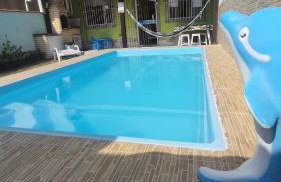 Meu Lugar de descanso à 250 metros da praia, piscina, churrasqueira - Foto 4