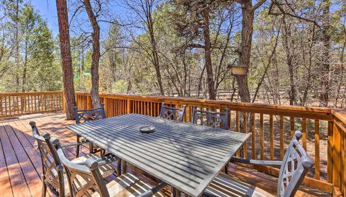2-Acre Cabin in Pinetop-Lakeside w/ Fenced Yard - Foto 3