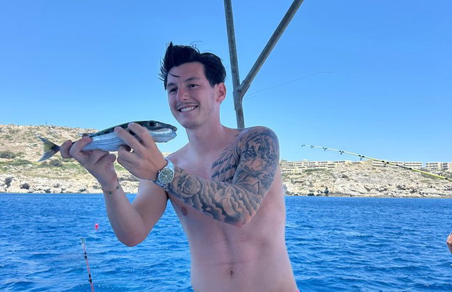 Battuta di pesca a Rodi con barbecue e nuoto - Foto 47