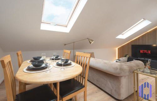 Scandi Loft Style Apartment - Sleeps 6 - near Manchester Airport - Foto 8