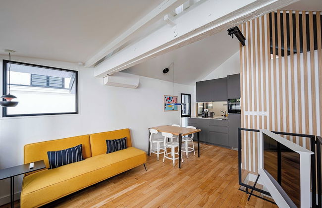 Marais Area - Outdoor Patio - A/C - 2bdr - Foto 10