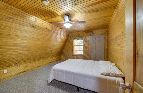 Lake Eufaula Cabin with Hot Tub and Large Deck - Foto 25