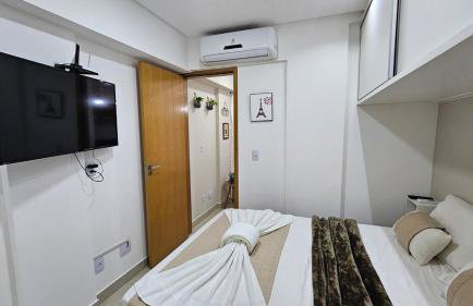 Flat Lindissimo ao lado Flamboyant Shop apto 301 - Foto 5