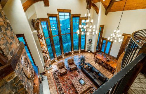 8 Bedroom Deer Valley Masterpiece with endless views. Theater hot tub game room ski-inout - Photo 3