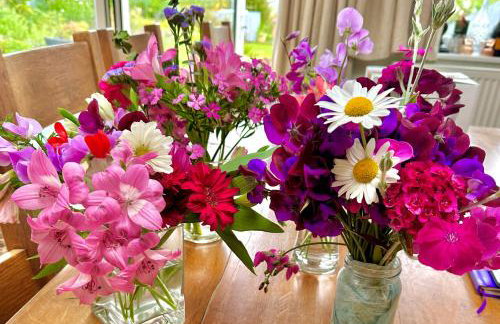 Romantic log-burner Cornish Cottage private garden dogs welcome - Foto 21