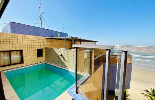 Cobertura Piscina Privativa frente e Vista Mar Centro Mongaguá - Photo 4