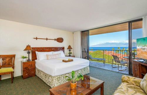 Kaanapali Shores 940 · KS 940 Top Floor Studio w Ocean Views AC - Foto 12