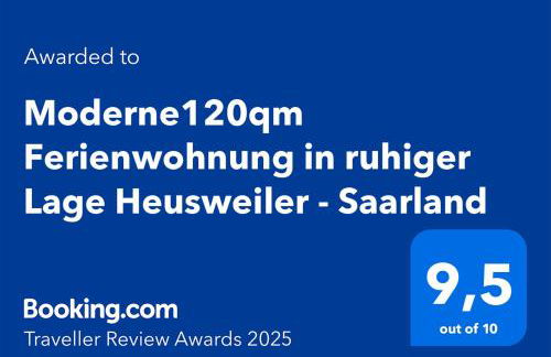Moderne120qm Ferienwohnung in ruhiger Lage Heusweiler - Saarland - Foto 6