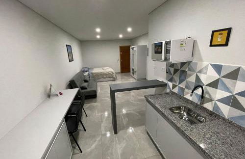 Novo apartamento Studio a poucos passos do Paraguai - Vila Portes - Foto 46
