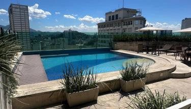 Apartamento completo e moderno com ar condicionado e piscina no centro do RIO - Foto 2