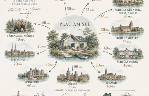 Auszeit am See - 100m zum See - mit Terrasse - 2 Bäder und 3 Schlafzimmer - Foto 5
