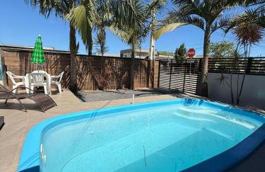 Cantinho das Palmeiras Linda casa c piscina, p 12 pessoas, sossego - Photo 2