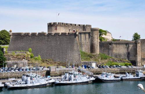 Confort et charme en plein Brest, vue sur la rade - Foto 33