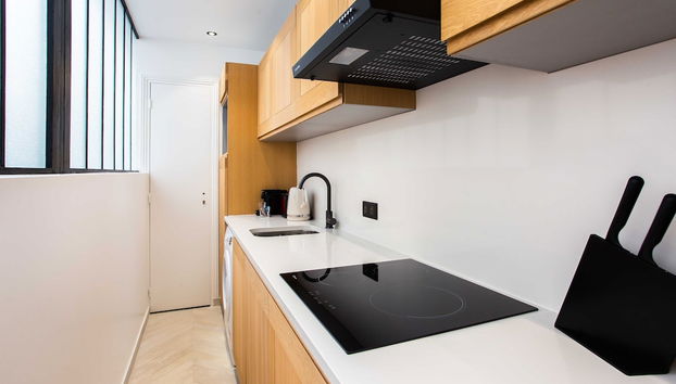 Intimate Apartment - 1br/3p - Near Le Marais - Foto 4, Cocina privada