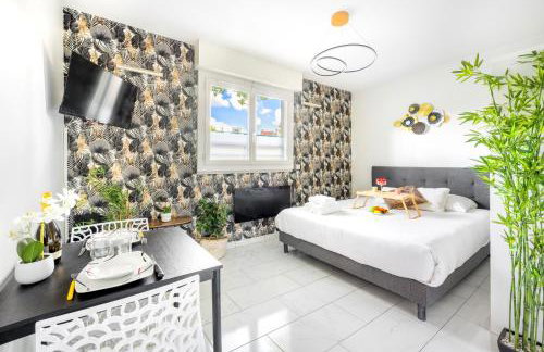 BnGo I Le Cosy des Canuts I Parking, 2p, proche hôpital - Foto 1