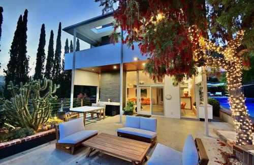 Hilltop Designer Midcentury Modern 4BR Pool HotTub - Foto 55