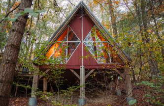 Waterfront A Frame with Dock Canoe Kayaks Family - Foto 28
