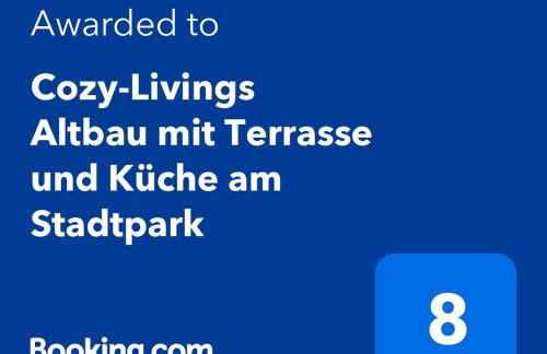Cozy-Livings Altbau mit Terrasse und Küche am Stadtpark - Foto 7