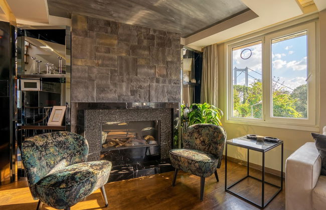 Bosphorus View Duplex w Terrace in Ortakoy - Foto 9