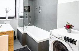 Charmantes 3-Zi-Apartment am Schlössle in Lechhausen-Garage-Balkon-Küche-Smart TV - Foto 18