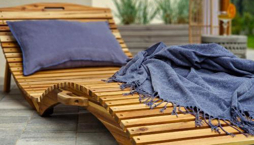 Wydmy Wiatr - Foto 3, sunbed, Garden view