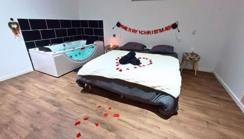 Balnéo privée & cinéma XXL - Logement premium à Tourcoing - Foto 2