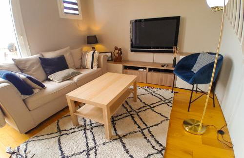 Duplex plein centre - Balcon - Parking - La Défense 10 min - Foto 10