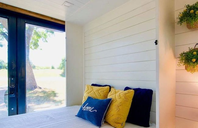 Yellow Blue Elegant Container Tiny House - Foto 45