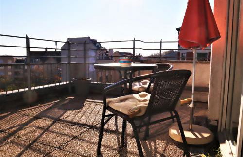 Exklusive Wohnung mit Dachterrasse in Schleußig - Foto 5