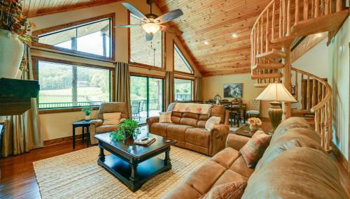 28 Acres Home with Barn and Fire Pit Near Franklin! - Foto 5