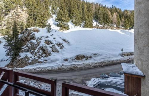 Studio rénové 4 pers, balcon, centre Plagne Bellecôte - FR-1-351-65 - Foto 12