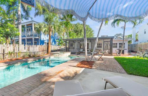 Boho Bliss 3BR Escape Pool & Backyard Oasis - Foto 14