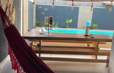 Casa da Prainha Baia da Traição Pb Piscina com hidromassagem a 30m do mar - Foto 13