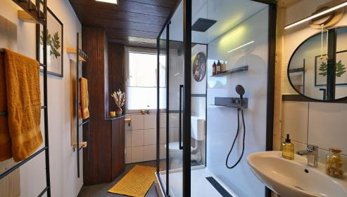 Yellow Lounge Schwarzwald - mit Veranda - Foto 3, towels, Shower