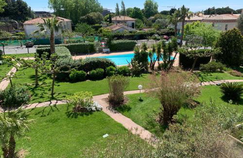 Studio de standing climatisé, avec piscine, proche de la mer - Foto 20