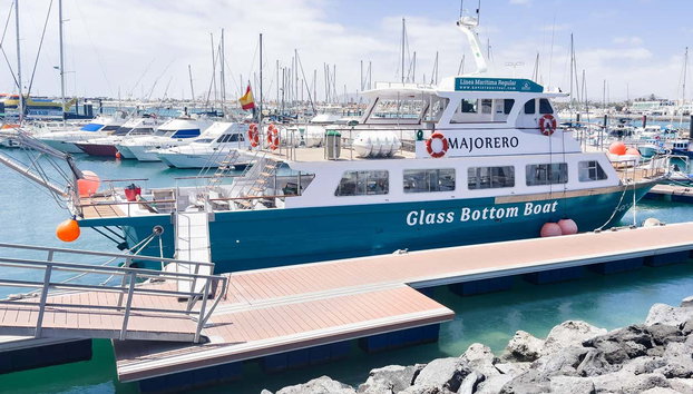 Ferry à ilha de Lobos saindo de Corralejo - Foto 3, A balsa em que vamos viajar