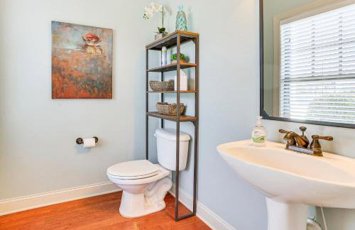 Private Patio, Decks Waterfront Eatonton Townhome - Foto 13