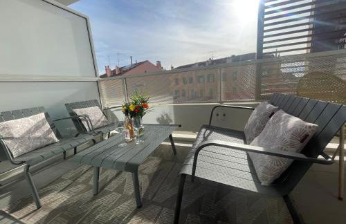 Cannes, appartement avec parking+terrasse, Croisette à pied! - Foto 19