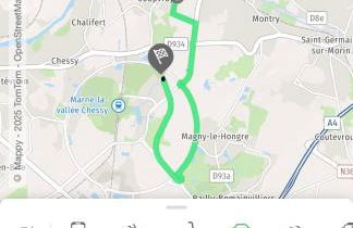 Le Balcon petit extérieur Idéal familles & couples à 10 min Disneyland Paris avec lit Queen size & parking privé - Foto 16